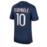 Paris Saint-Germain Ousmane Dembele #10 Replica Home Shirt 2023-24 Short Sleeve